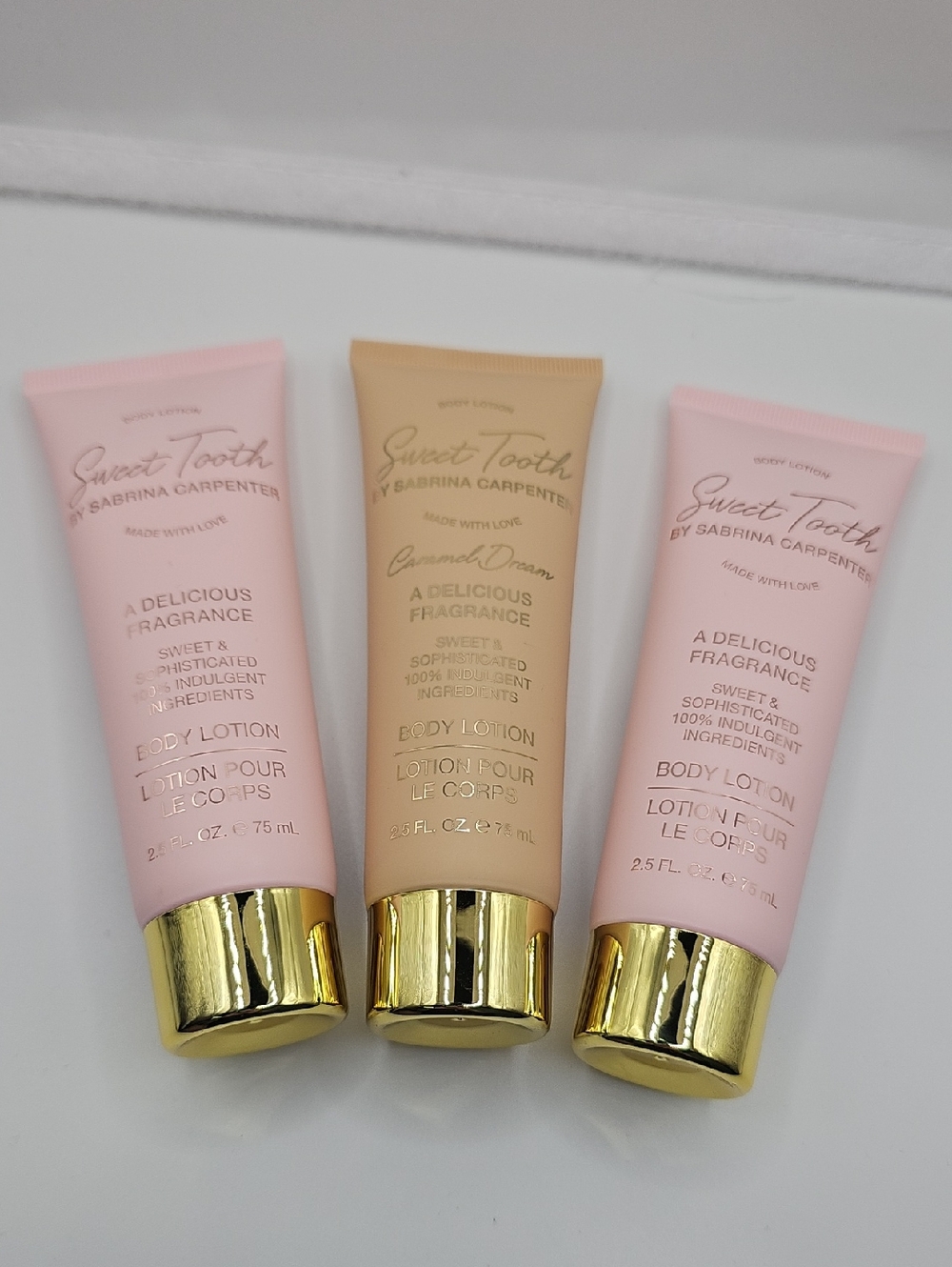 Sabrina Carpenter Sweet Tooth Body Lotion Bundle of 3
